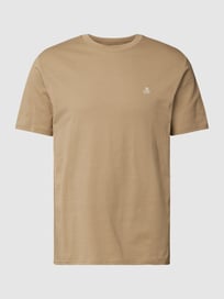 T-Shirt mit Label-Print von Marc O'Polo Braun - 11