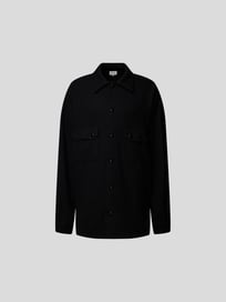 Wolljacke mit Umlegekragen von Maison Margiela Grau / Schwarz - 4