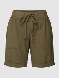 Korte broek met steekzakken, model 'KANAYA' van Kaffe Groen - 29