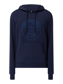 Hoodie mit Logo von North Sails Blau / Türkis - 36