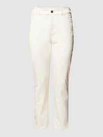 Hose mit Label-Applikation von Christian Berg Woman Weiß - 33