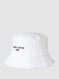 Bucket Hat mit Label-Stitching von Tommy Jeans Weiß - 31