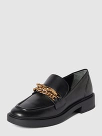 Penny loafers met siergarnering, model 'KABELE' van Guess Grijs / zwart - 33