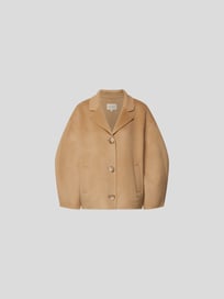 Wolljacke mit Reverskragen von LouLou Studio Weiß - 27