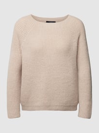 Gebreide pullover met ronde hals, model 'XENO' van Weekend Max Mara Wit - 5