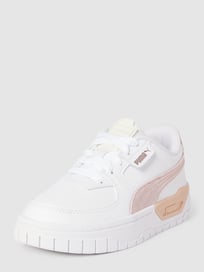 Sneaker mit Kontraststreifen Modell 'CALI DREAM SHINY PACK PS' von Puma Weiß - 24