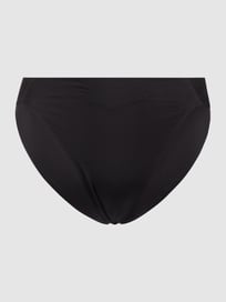 Slip van microgaren - naadloos  van Sloggi Grijs / zwart - 20