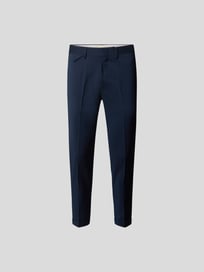 Bundfaltenhose aus Wolle von Stylebop Blau / Türkis - 26