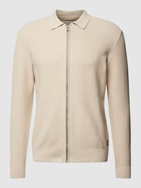 Gebreid jack met polokraag van Tom Tailor Wit - 46