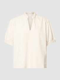 Blouseshirt met V-hals van Jake*s Casual Wit - 24