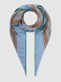 Sjaal met viscosegehalte  van Codello Blauw / turquoise - 13