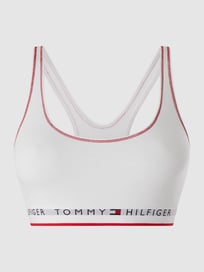 Bustier mit Logo-Bund  von TOMMY HILFIGER Weiß - 36