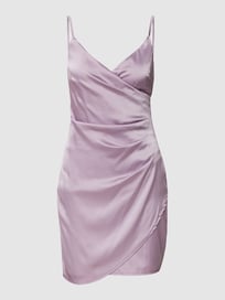 Cocktailkleid in Wickel-Optik von Paradi Lila - 45