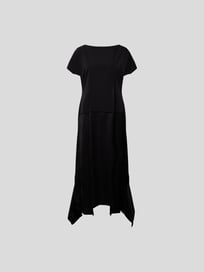 Maxikleid im Destroyed-Look von MM6 Maison Margiela Grau / Schwarz - 1