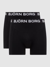 Trunks mit Stretch-Anteil im 2er-Pack von Björn Borg Blau / Türkis - 17