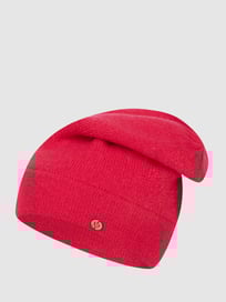 Beanie van kasjmier van Fraas Roze - 45