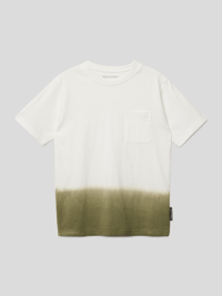 T-Shirt mit Eingrifftasche von Marc O'Polo Weiß - 33