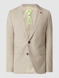 Regular fit 2-knoops colbert met scheerwol, model 'Cimonopoli' van Cinque Wit - 27