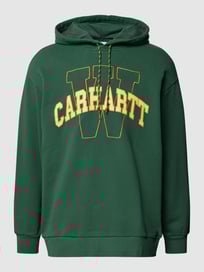Hoodie met labelstitching van Carhartt Work In Progress Groen - 45