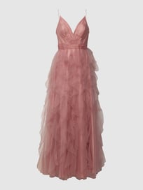 Abendkleid in Maxilänge mit Herzausschnitt von Laona Rosa - 7