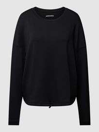 Sweatshirt mit Label-Detail Modell 'Mailaa' von Armedangels Grau / Schwarz - 40