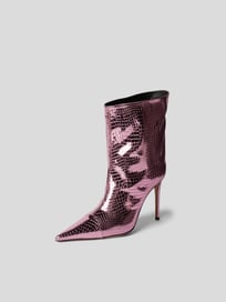 Stiefeletten im Metallic-Look von Alexandre Vauthier Rosa - 3
