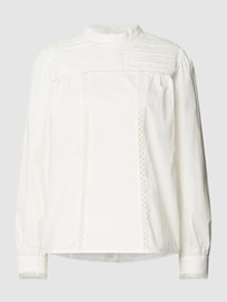 Blouse met opstaande kraag, model 'LARINGE' van Weekend Max Mara Wit - 44