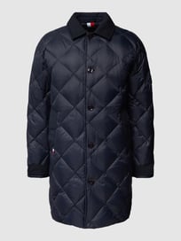 Daunenmantel in Stepp-Optik Modell 'QUILTED DOWN CARCOAT' von Tommy Hilfiger Blau / Türkis - 26