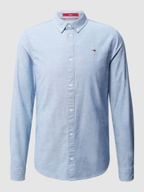 Slim Fit Freizeithemd aus Oxford  von Tommy Jeans Blau / Türkis - 4