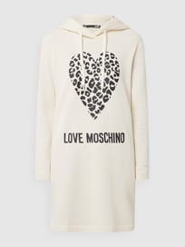 Sweatkleid mit Herz-Motiv  von Love Moschino Weiß - 28