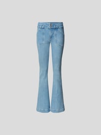 Mid Rise Bootcut Jeans von Frame Blau / Türkis - 24