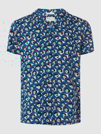 Comfort fit vrijetijdsoverhemd van viscose  van Tom Tailor Denim Blauw / turquoise - 24