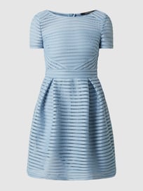 Cocktailjurk van mesh  van Swing Blauw / turquoise - 31
