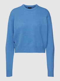 Cropped Pullover in Strick-Optik von Polo Ralph Lauren Blau / Türkis - 20