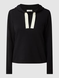 Hoodie aus Bio-Baumwolle von Marc O'Polo Grau / Schwarz - 14