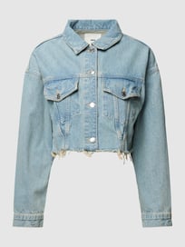 Jeansjacke mit Pattentaschen Model 'FRANKIE' von Mango Blau / Türkis - 3