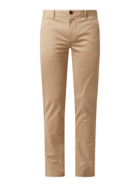 Slim fit chino met stretch, model 'Mott' van Scotch & Soda Wit - 7