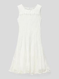 Kleid mit floraler Spitze von Happy Girls Weiß - 28