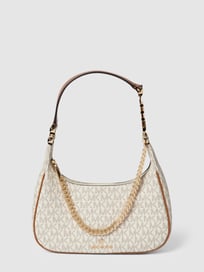 Handtasche mit Label-Print Modell 'PIPER' von MICHAEL Michael Kors Weiß - 31
