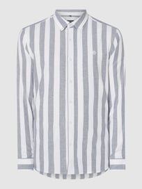 Slim Fit Freizeithemd aus Oxford  von MCNEAL Blau / Türkis - 47