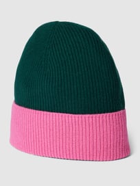 Strickmütze aus Kaschmir von Christian Berg Woman Grün - 26