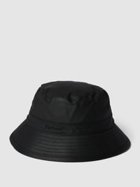 Bucket Hat mit Label-Stitching von Barbour Grau / Schwarz - 3
