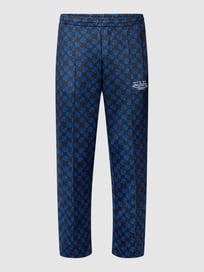 Sweatpants mit Allover-Label-Muster Modell 'RYAN' von Von Dutch Grau / Schwarz - 41