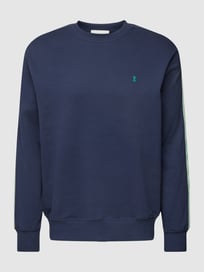 Sweatshirt mit Rundhalsausschnitt Modell 'PAANU' von Armedangels Blau / Türkis - 48