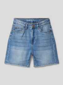 Jeansshorts mit Label-Patch von Garcia Blau / Türkis - 35