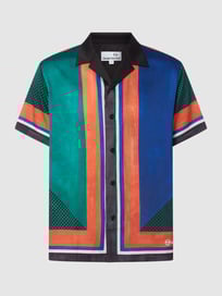 Comfort Fit Freizeithemd aus Satin Modell 'Monte Carlo' von SERGIO TACCHINI Grün - 38