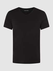 T-Shirt mit Stretch-Anteil  von Bruno Banani Grau / Schwarz - 38