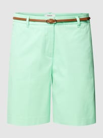 Korte broek met steekzakken, model 'By Days' van B.Young Groen - 5