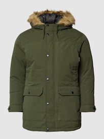 PLUS SIZE Parka mit Kunstfellbesatz von Jack & Jones Plus Grün - 38