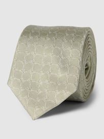 Stropdas met all-over motief van JOOP! Groen - 29